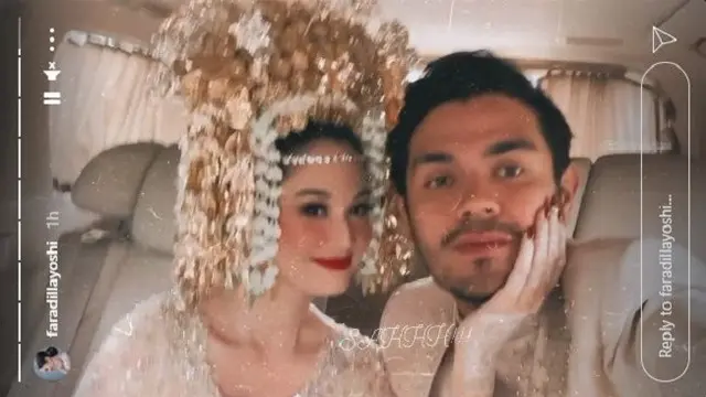 Faradilla Yoshi - Bryan Mckenzie (Foto: Instagram/@faradillayoshi)