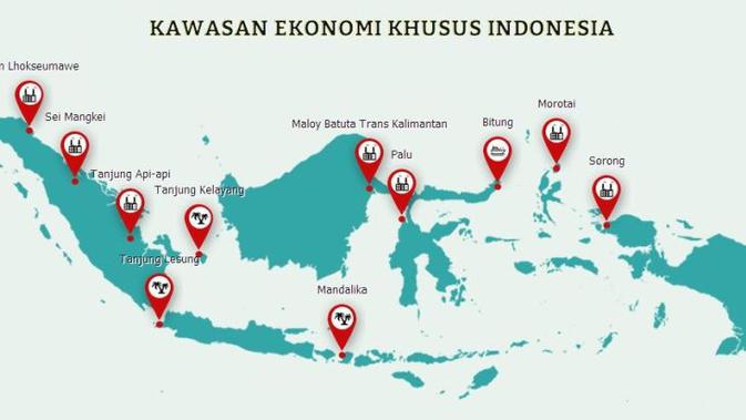 Kawasan Ekonomi Khusus Indonesia (Ilustrasi: kek.go.id)