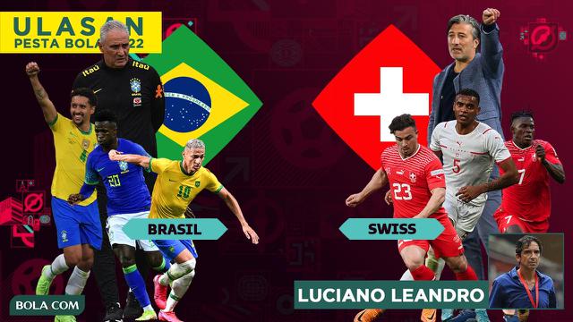 Ulasan Luciano Leandro - Brasil Vs Swiss