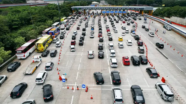 Puncak Arus Mudik Lebaran 2025, 1,4 Juta Kendaraan Lebih Tinggalkan Jabotabek Via Tol
