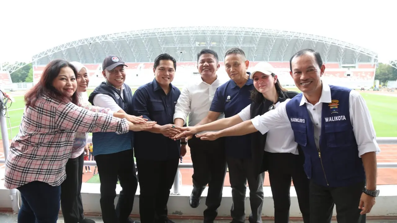 Erick Thohir Lihat Kekurangan di JSC Palembang Jelang Piala Dunia U-20