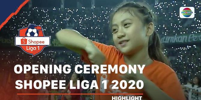 VIDEO: TikTok Warnai Opening Ceremony Shopee Liga 1 2020