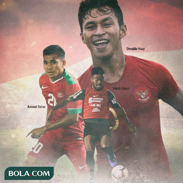 Timnas Indonesia - Osvaldo Haay, Yakob Sayuri, Asnawi Bahar