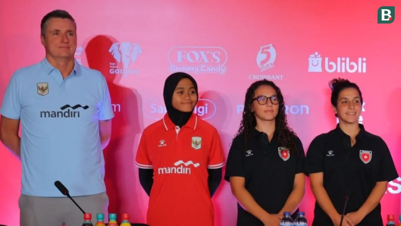 Garuda Pertiwi vs Yordania, Srikandi Merdeka Cup 2026