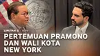 Membereskan PR di kota besar seperti Jakarta, tak bisa dilakukan semudah membalikkan telapak tangan. Gubernur Jakarta Pramono Anung, membahasnya dengan Wali Kota New York, Zohran Mamdani, di Kota New York, Amerika Serikat.