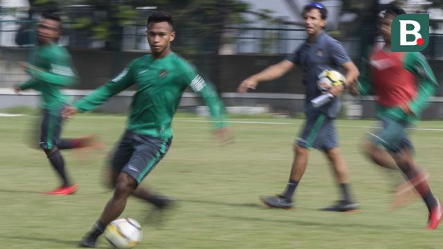 Latihan Timnas Indonesia