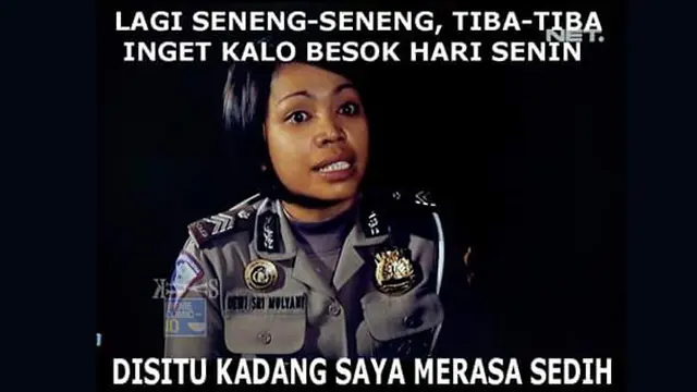 Meme `Disitu Kadang Saya Merasa Sedih` Jadi Guyonan