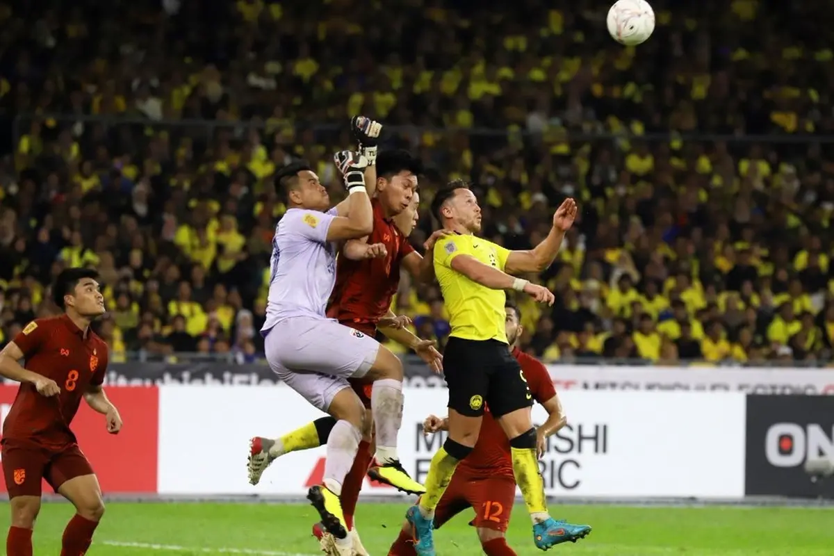 Timnas Malaysia vs Timnas Thailand di semifinal leg pertama Piala AFF 2022