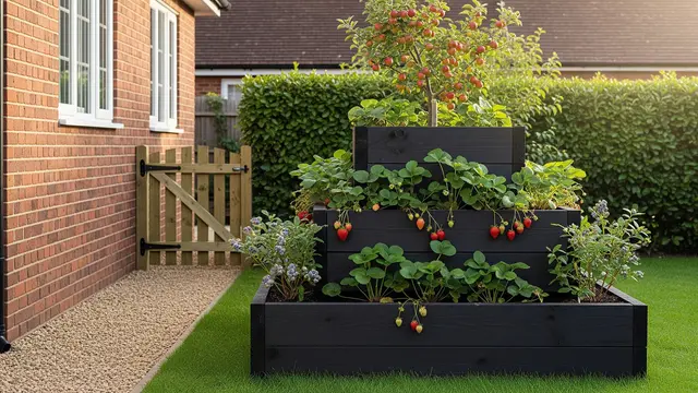 Desain Taman Buah Kecil di Pojok Pekarangan Rumah/Gemini AI