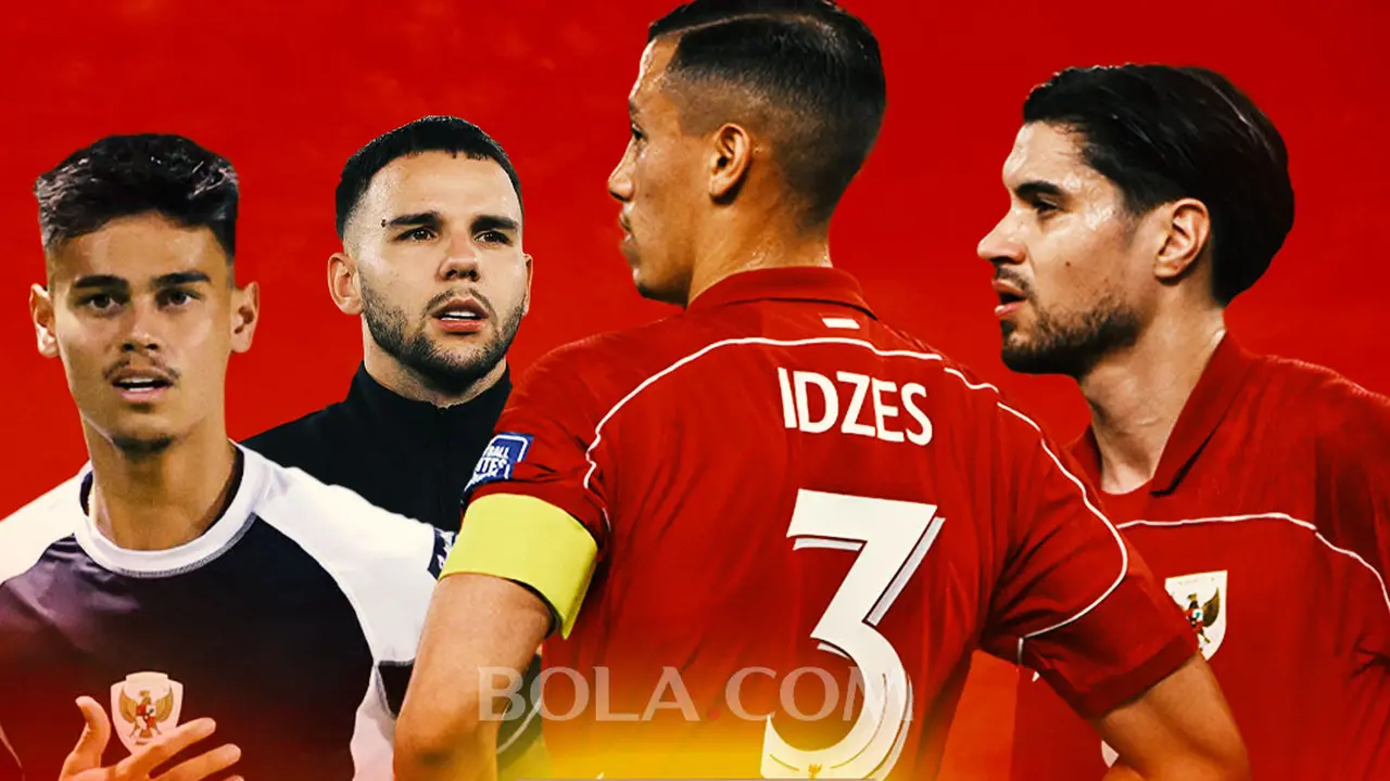 Timnas Indonesia - Mees Hilgers, Calvin Verdonk, Jay Idzes, Kevin Diks