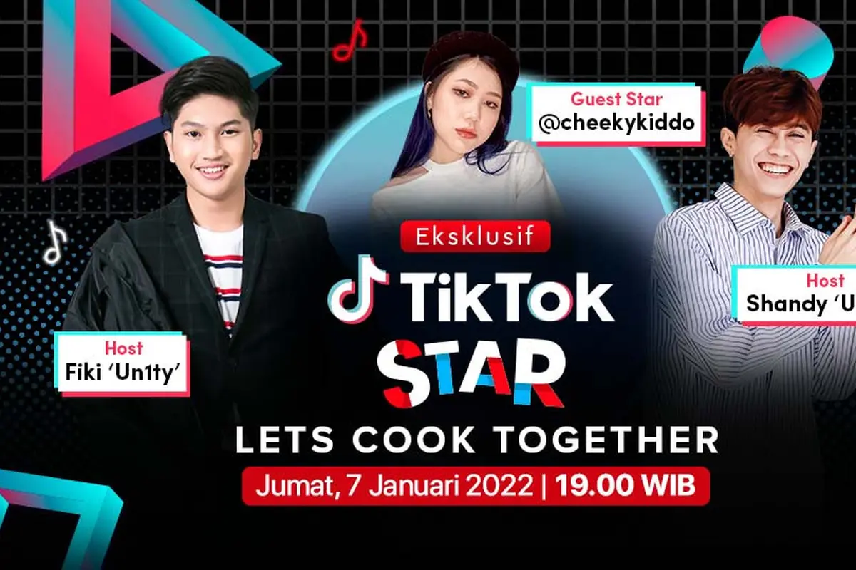 Live Streaming TikTok Star bersama Cheekykiddo