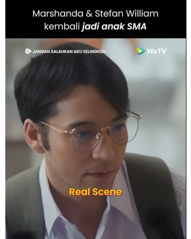 6 Potret Marshanda dan Stefan William pakai seragam SMA, usia 30-an masih cocok jadi ABG