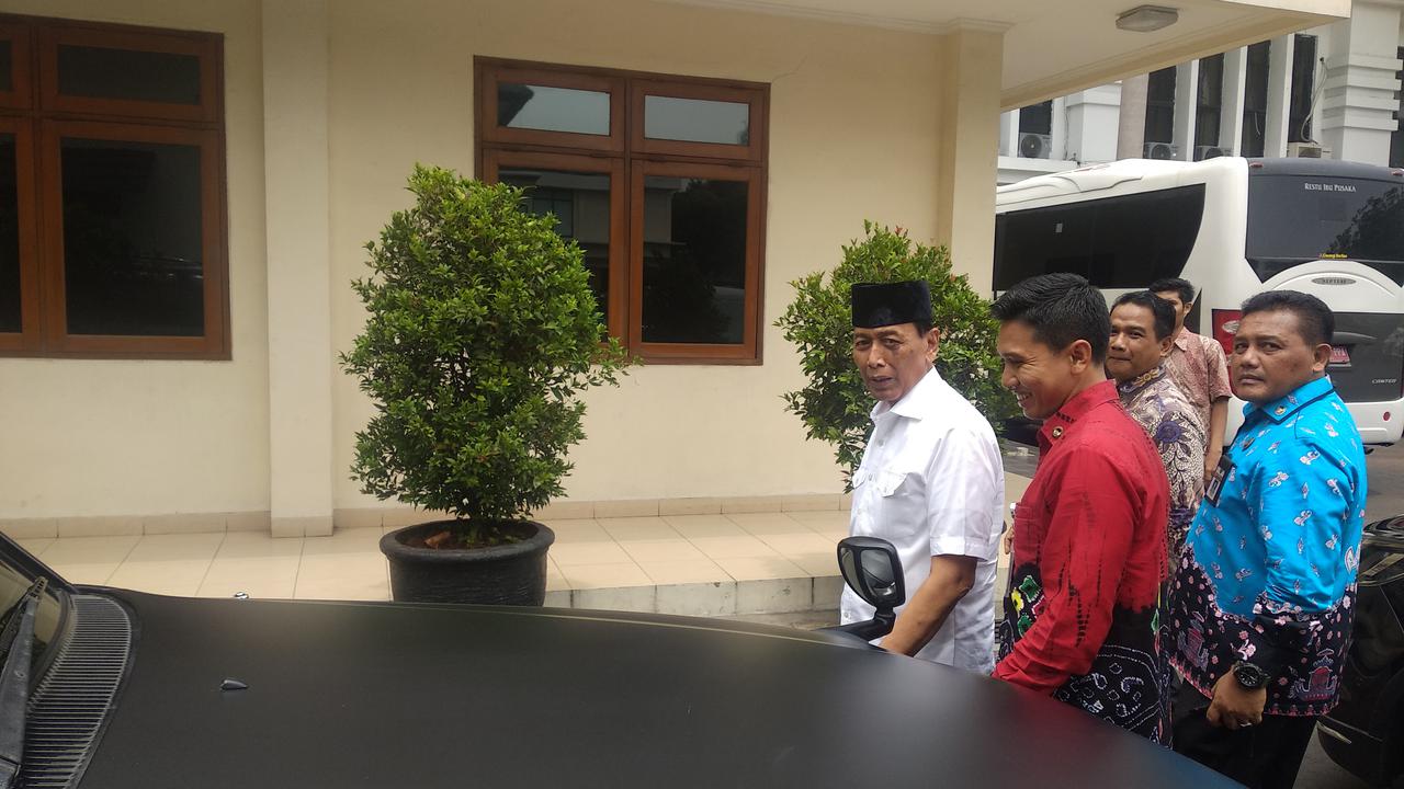 Mantan Menko Polhukam Wiranto, Jumat (13/12/2019).