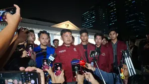 Mahasiswa Beri Keterangan Pers usai Bertemu Gibran
