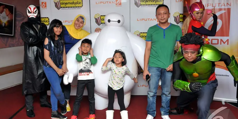 Serunya Nonton Big Hero 6 Bareng Cinemaholic