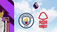 Liga Inggris - Man City Vs Nottingham Forest (Bola.com/Adreanus Titus)