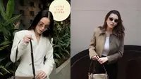 Alyssa Daguise dan Aaliyah Massaid pamer OOTD dengan tas Louis Vuitton seharga Rp78jutaan. Pakai tas branded yang sama, keduanya tampil dengan busana yang kontras sebagai inspirasi outfit ngantor [@alyssadaguise @aaliyah.massaid]