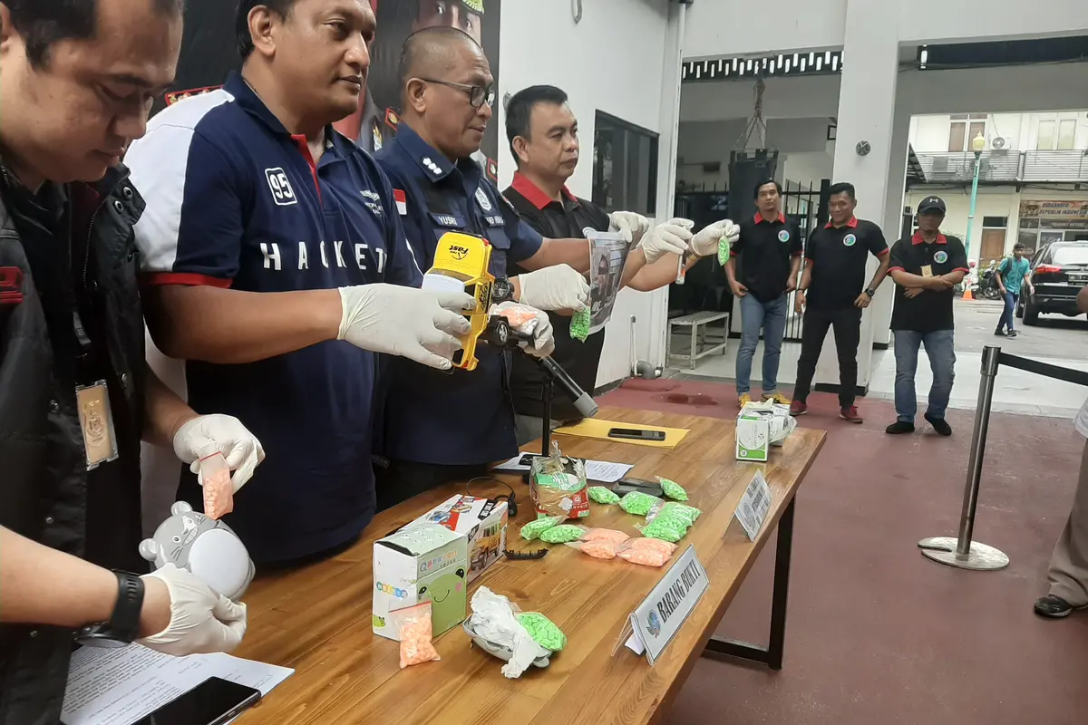 Polda Metro Jaya Ungkap Kasus Peredaran Narkoba