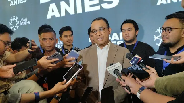 Bacapres dari Koalisi Persatuan untuk Perubahan (KPP) Anies Baswedan (Liputan6.com/Winda Nelfira)