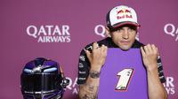 Jorge Martin mengalami nasib sial pada balapan MotoGP Qatar 2025. (Karim JAAFAR / AFP)