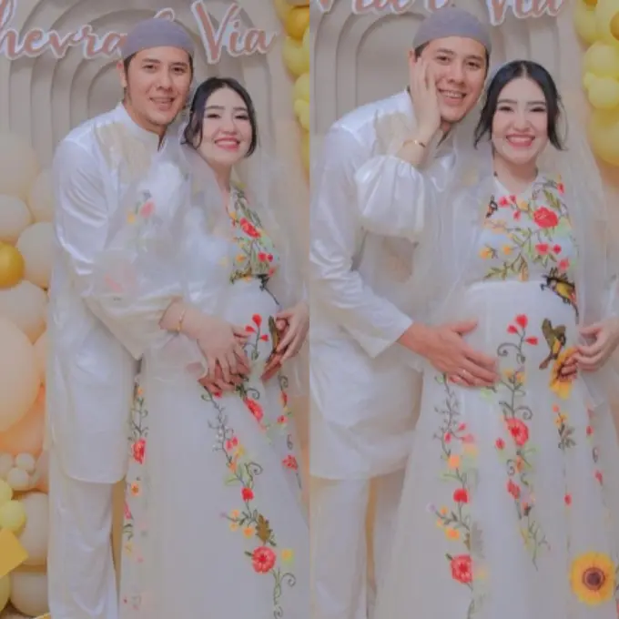 Via Vallen Tasyakuran 4 Bulan Kehamilan