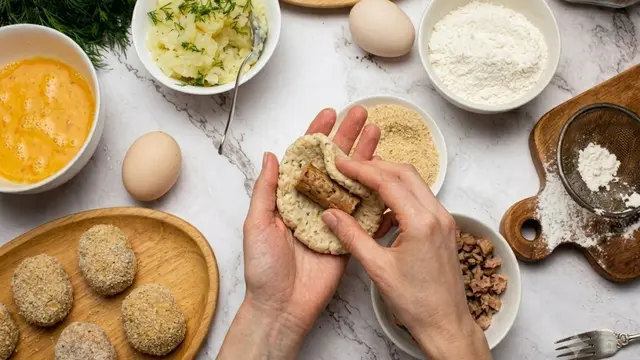 cara membuat kroket tempe yang renyah