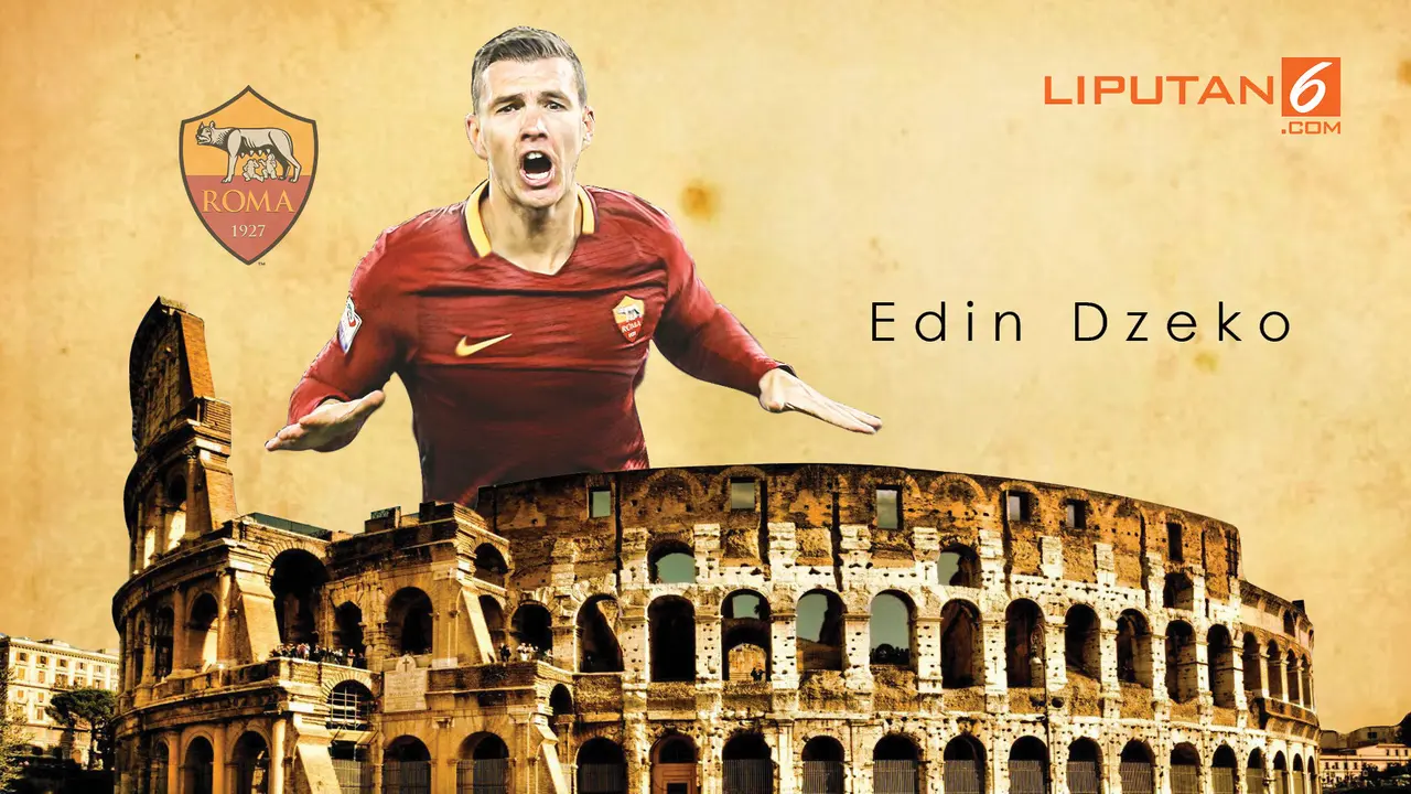 Infografis Ancaman Edin Dzeko banner