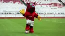 <p>Maskot Piala Dunia U-20, Bacuya (Badak Cula Cahaya) saat Hitung Mundur 100 Hari Menuju Piala Dunia U-20 di Stadion Utama Gelora Bung Karno, Jakarta, Kamis (9/2/2022). Piala Dunia U-20 2023 akan digelar di Indonesia mulai 20 Mei hingga 11 Juni mendatang di Stadion Utama Gelora Bung Karno. (Liputan6.com/Johan Tallo)</p>