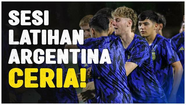 Berita Video, Timnas Argentina jalani latihan jelang hadapi Mali pada Kamis (30/11/2023)