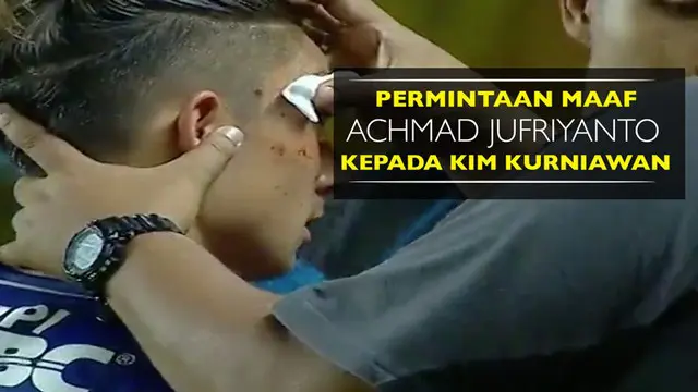 Kim Berdarah Saat Persib Kalah, Ini Permintaan Maaf Achmad Jufriyanto