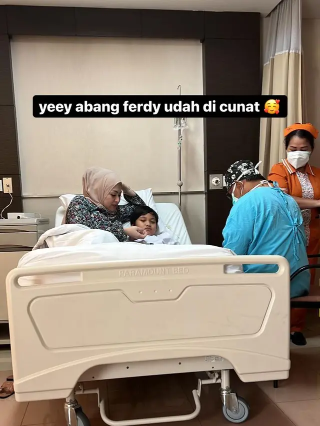 7 Momen Putra Sule Jalani Sunat, Sempat Menangis dan Tidak Mau Ditinggal