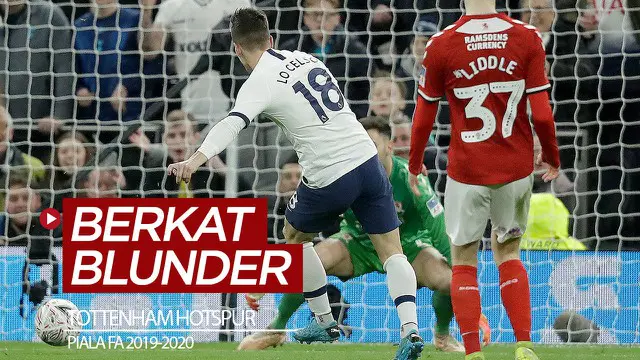 VIDEO: Tottenham Hotspur Menang di Piala FA Berkat Blunder Pemain Boro