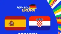Euro 2024 - Spanyol Vs Kroasia (Bola.com/Rosa Anggraeni)