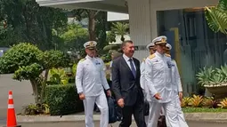 Prabowo Terima Perwakilan AL Italia Antar Kapal Induk Pertama Indonesia