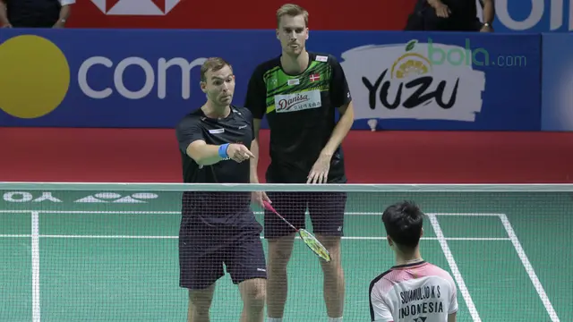Kevin Sanjaya/Marcus Gideon, Indonesia Open 2018