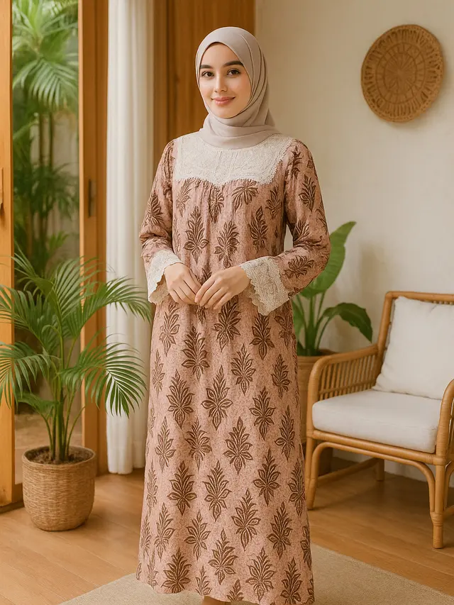 Model Daster Batik Kekinian yang Trendi dan Stylish