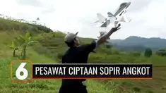 Karena pandemi Covid-19, seorang mantan sopir angkot di Sumedang, Jawa Barat, beralih profesi menjadi pembuat pesawat aeromodelling, atau pesawat yang dimainkan dengan remote control. Dengan profesi baru itu, sang mantan sopir angkot bisa menghasilka...