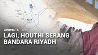 Serangan Rudal Houthi ke Bandara Riyadh Lukai Puluhan Orang