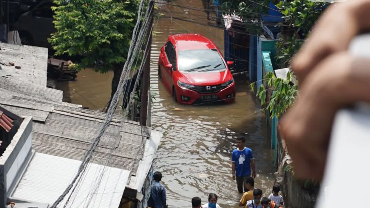 Kondisi Terkini Banjir dan Longsor di Ciganjur