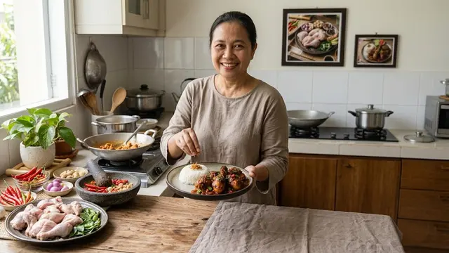 Resep Ayam Goreng Bumbu Rujak