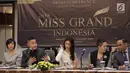 GM of Sales SCTV & Indosiar , Adamas Yudistira saat memberikan keterangan pers kontes kecantikan Miss Grand Indonesia 2018 di Jakarta, Jumat (6/7). Kontes kecantikan menampilkan wanita muda berkualitas pertama kali digelar. (Liputan6.com/Faizal Fanani)