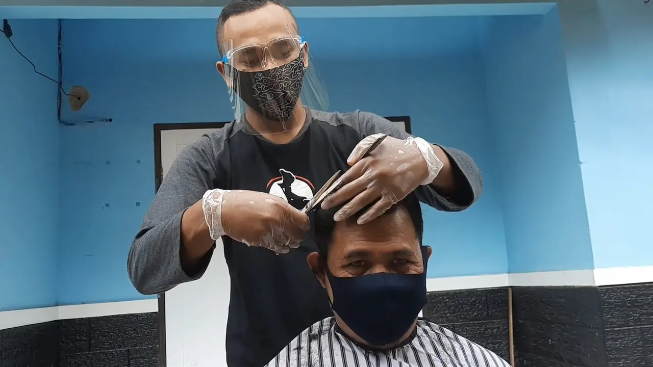 Tukang Cukur Keliling