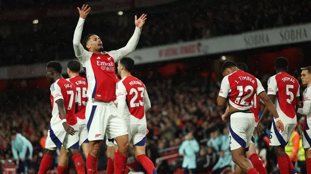Liga Inggris 2024/2025: Arsenal Bungkam Manchester United