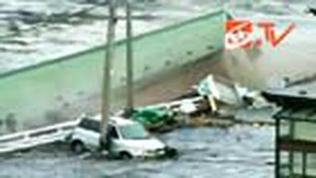 Tsunami di Jepang Telan Ratusan Korban Jiwa