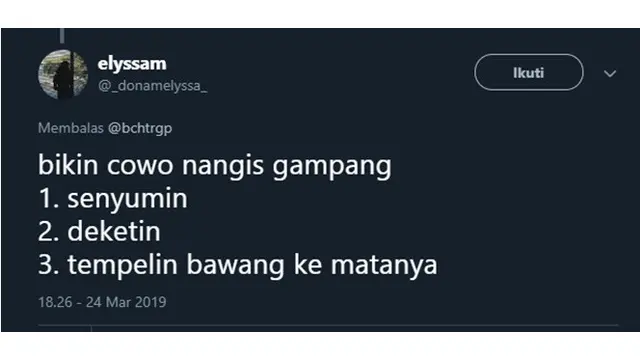 cara cowok nangis