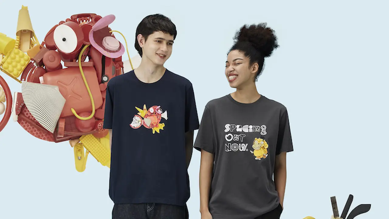 Koleksi T-Shirt Menggemaskan Pokemon Terbaru yang Menampilkan Scrap Collages