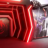 Pintu masuk Marvel Studios: A Universe of Heroes Exhibition Indonesia. (Foto: Istimewa)