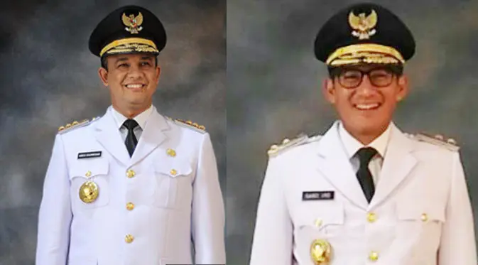 Anies Baswedan dan Sandiaga Uno. (Liputan6.com/Tim Anies Sandi)