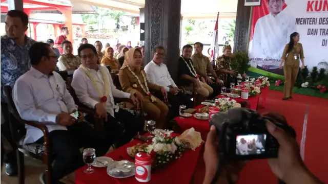 Menteri Desa, Pembangunan Daerah Tertinggal dan Transmigrasi (Mendes PDTT) Abdul Halim Iskandar