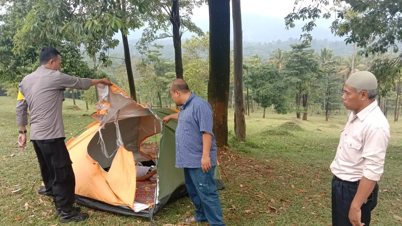 Tenda Sejoli Yang Tersambar Petir. (Jumat, 23/09/2022). (Istimewa).